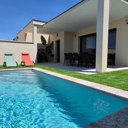 Villa Neuve Hemera, 10 Couchages, Piscine & Plage